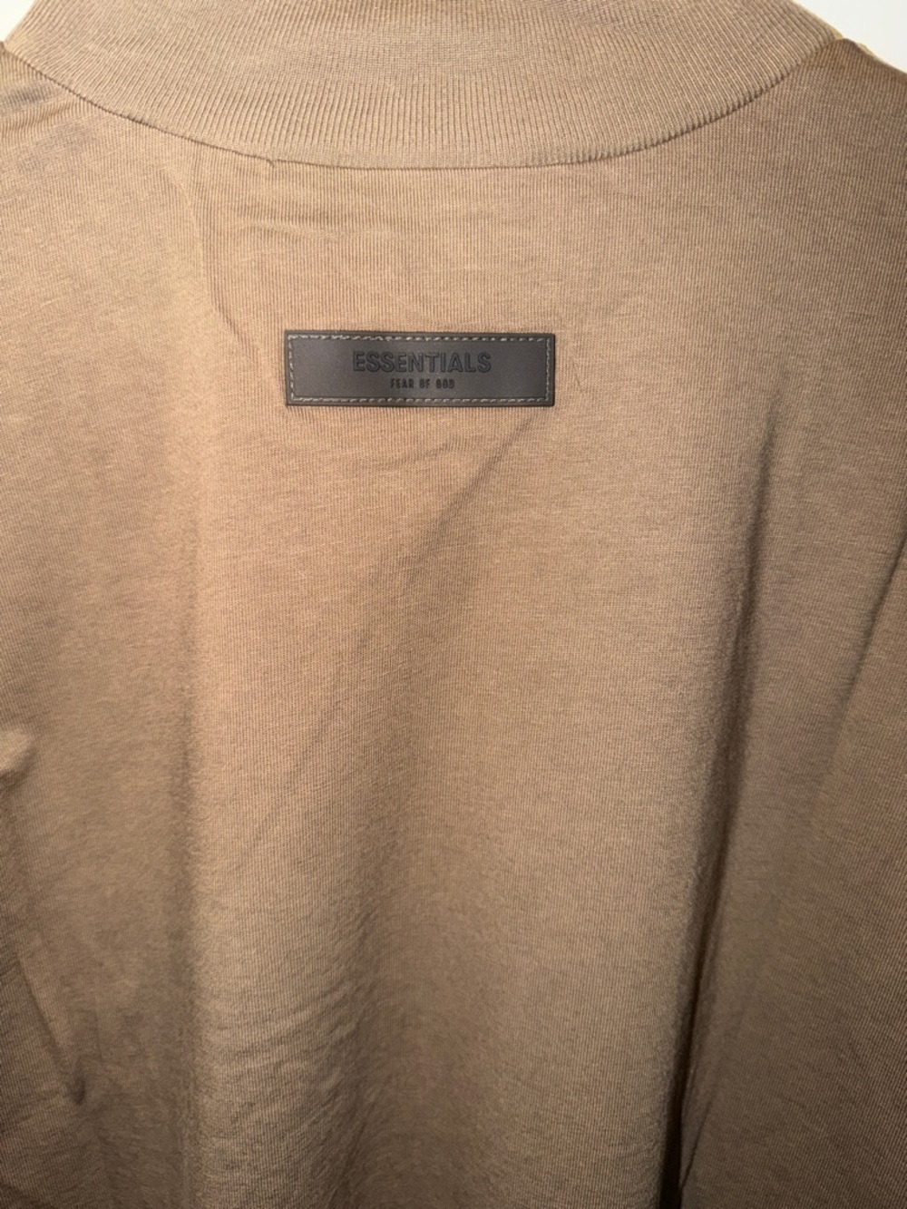 ESSENTIALS Men's “Wood” Long-Sleeve T- Shirt - - Picture 2 of 4